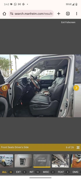 2019 Infiniti QX80 - Image 6 of 12