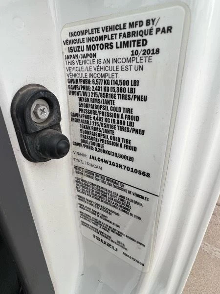 2019 Isuzu Elf - Image 24 of 31