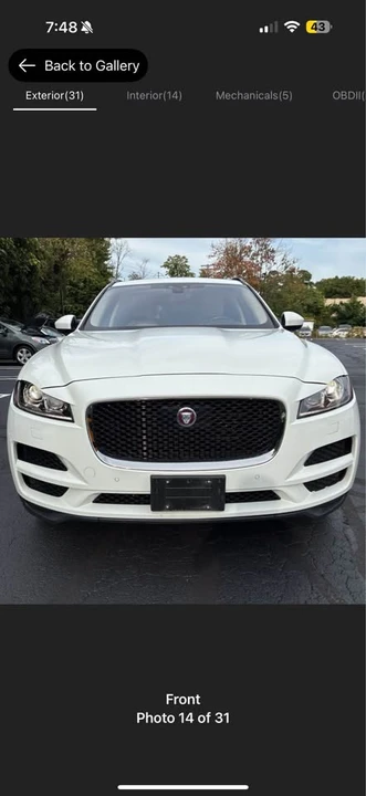 2019 Jaguar F-Pace - Image 8 of 20