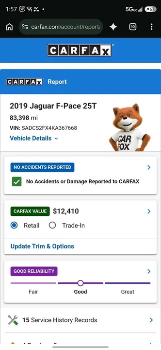 2019 Jaguar F-Pace - Image 18 of 18