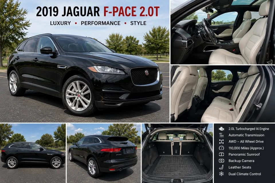 2019 Jaguar F-Pace - Image 2 of 20