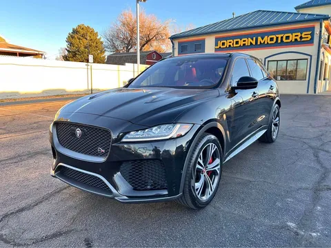 2019 Jaguar F-PACE SVR Sport Utility 4D