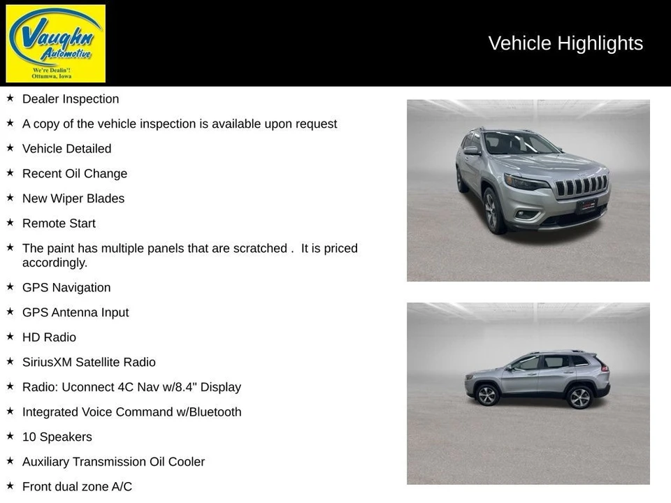 2019 Jeep KL Cherokee - Image 2 of 12
