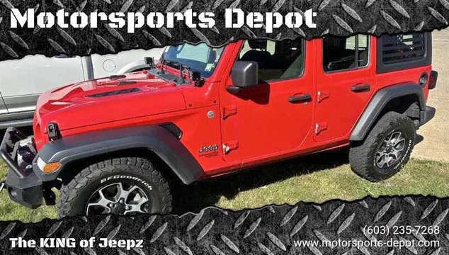 2019 Jeep Wrangler Unlimited High Altitude Sport Utility 4D