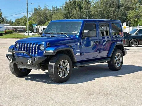 2019 Jeep Wrangler Unlimited Sahara Sport Utility 4D