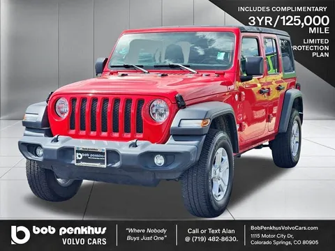 2019 Jeep Wrangler Unlimited Sport S