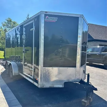 2019 Jensen Cargo Trailer 7x16 V-Nose