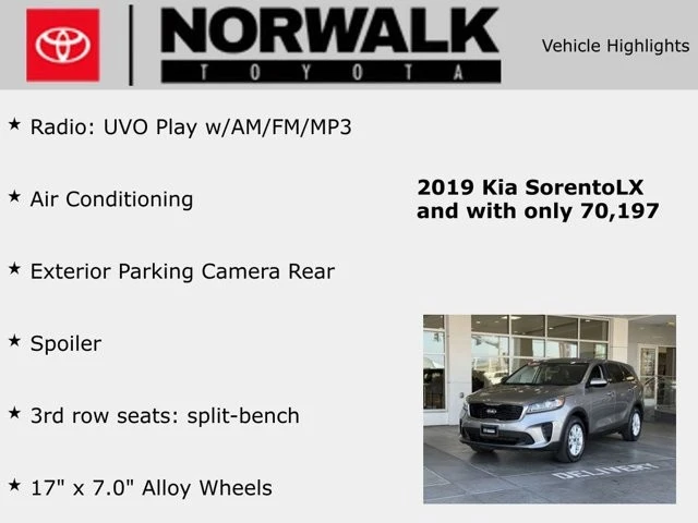 2019 Kia Sorento - Image 10 of 21