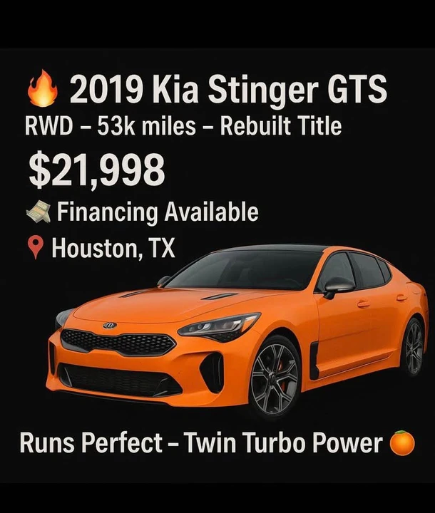 2019 Kia Stinger GT - Image 7 of 8