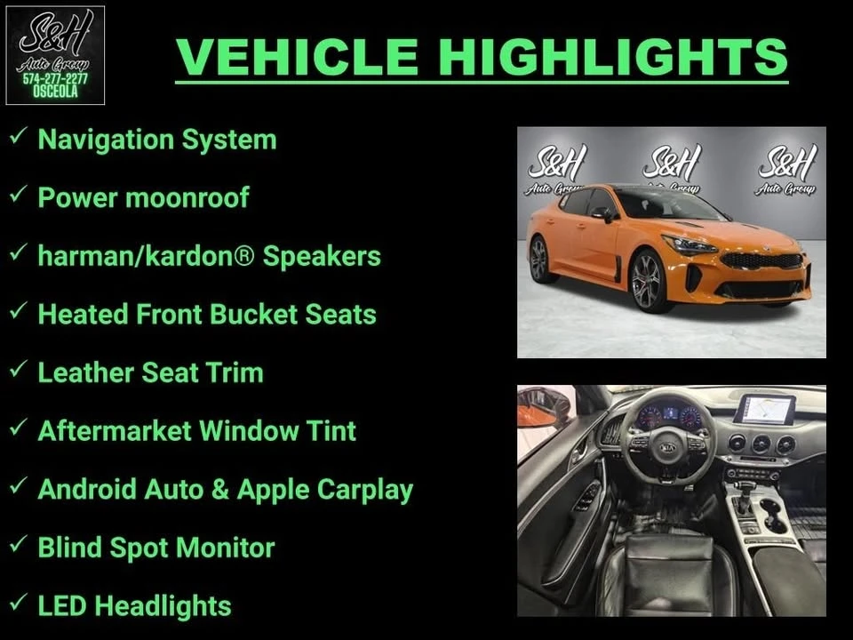 2019 Kia Stinger GT - Image 3 of 9