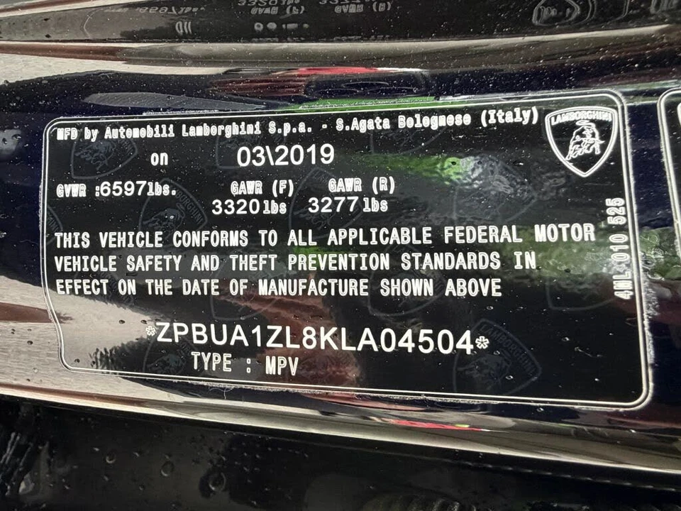 2019 Lamborghini Urus - Image 28 of 28