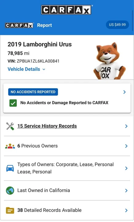 2019 Lamborghini Urus - Image 16 of 16