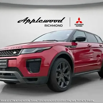 2019 Land Rover Range Rover Evoque Autobiography