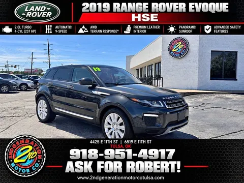 2019 Land Rover Range Rover Evoque HSE Sport Utility 4D