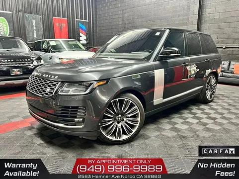 2019 Land Rover Range Rover HSE