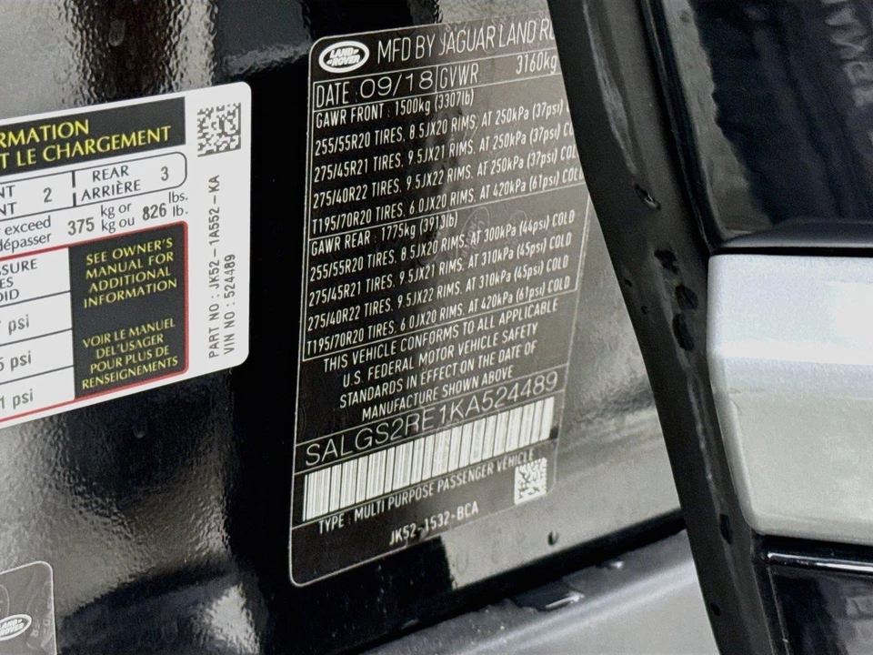 2019 Land Rover Range Rover L405 - Image 19 of 19