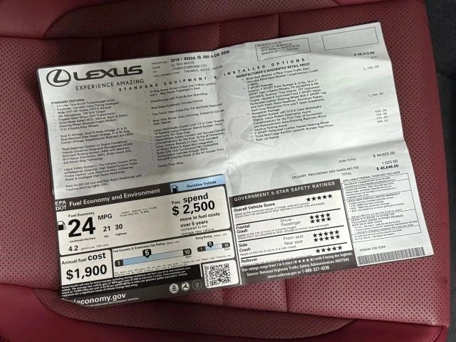 2019 Lexus IS 3rd Gen - Image 6 of 12