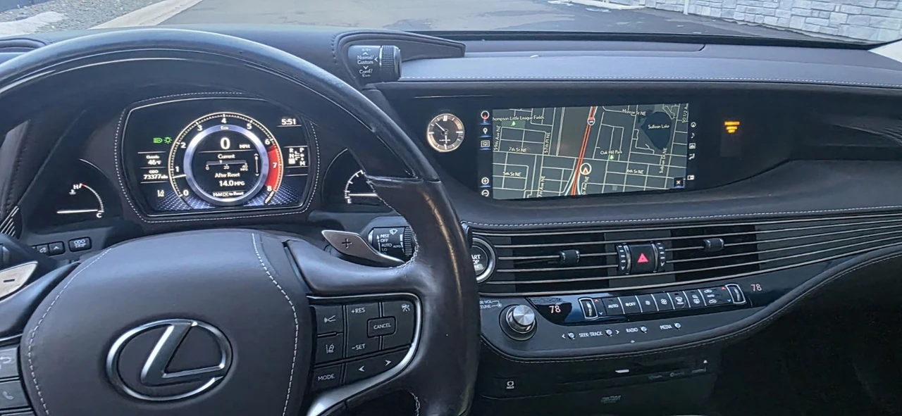 2019 Lexus LS 5th Gen - Image 9 of 13