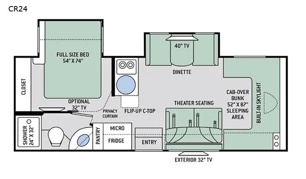 2019 Thor Motor Coach Quantum CR24