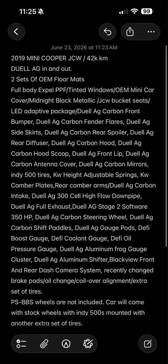 2019 Mini Mini John Cooper Works 3rd Gen - Image 11 of 13