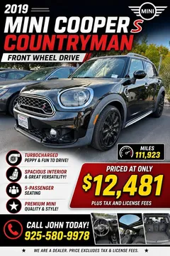 2019 MINI Cooper S Countryman