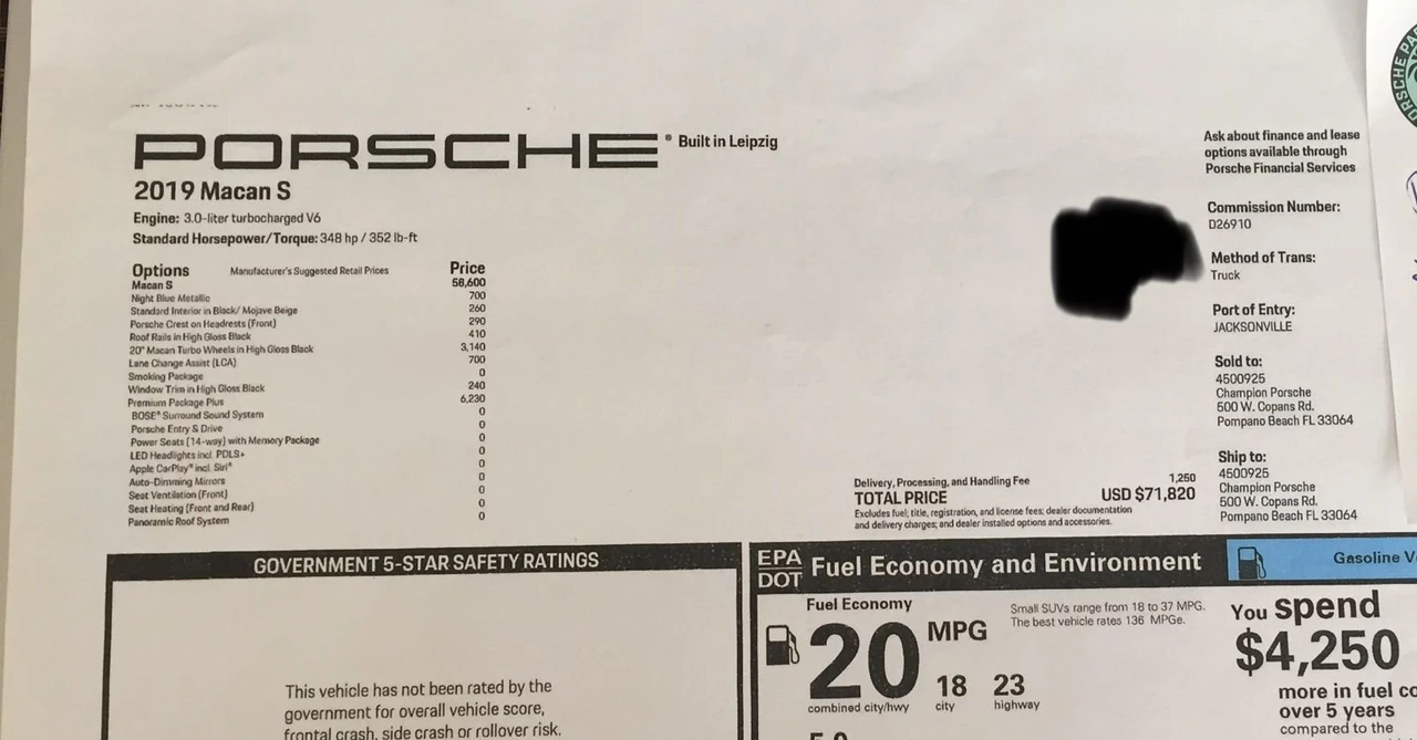 2019 Porsche Macan S - Image 19 of 19