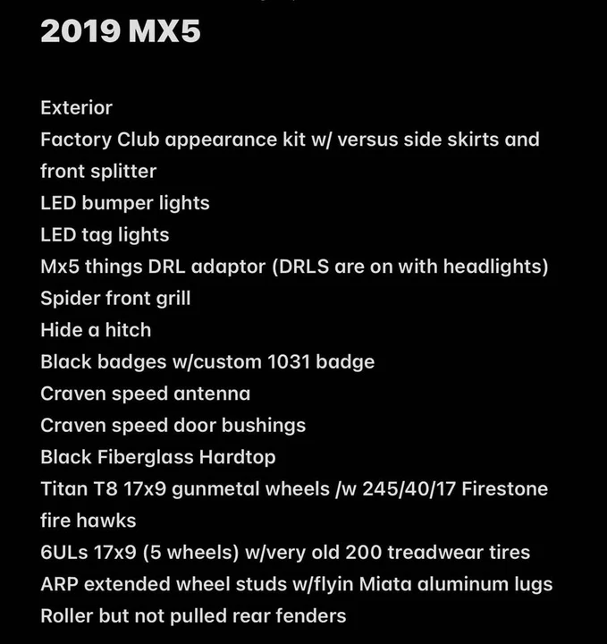 2019 Mazda ND MX-5 Miata - Image 7 of 10