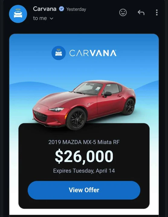 2019 Mazda ND MX-5 Miata - Image 5 of 5