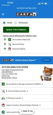 2019 McLaren 570S Spider - Image 11 of 11