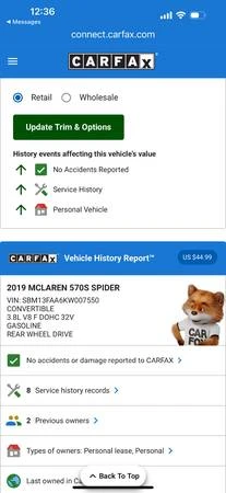 2019 McLaren 570S Spider - Image 14 of 14