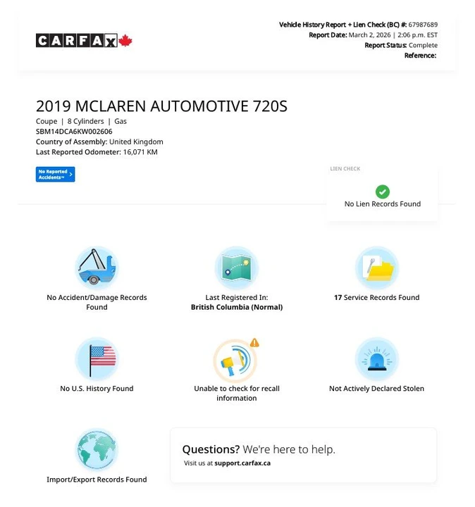 2019 McLaren 720S - Image 17 of 17