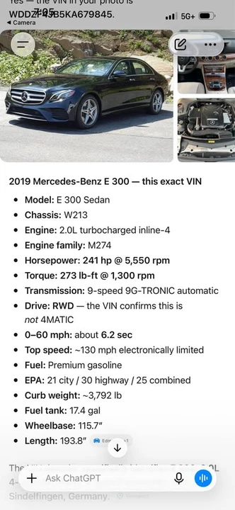 2019 Mercedes-Benz W213 E-Class - Image 15 of 20