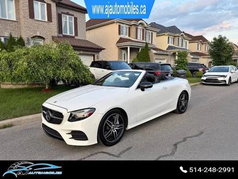 2019 Mercedes-Benz E-Class E450 4MATIC Cabriolet