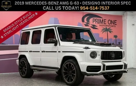 2019 Mercedes-Benz G-Class G 63 AMG Sport Utility 4D