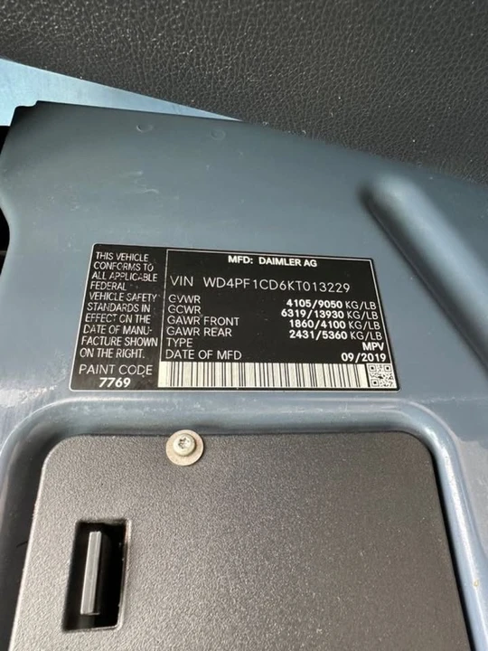 2019 Mercedes-Benz VS30 Sprinter - Image 19 of 19
