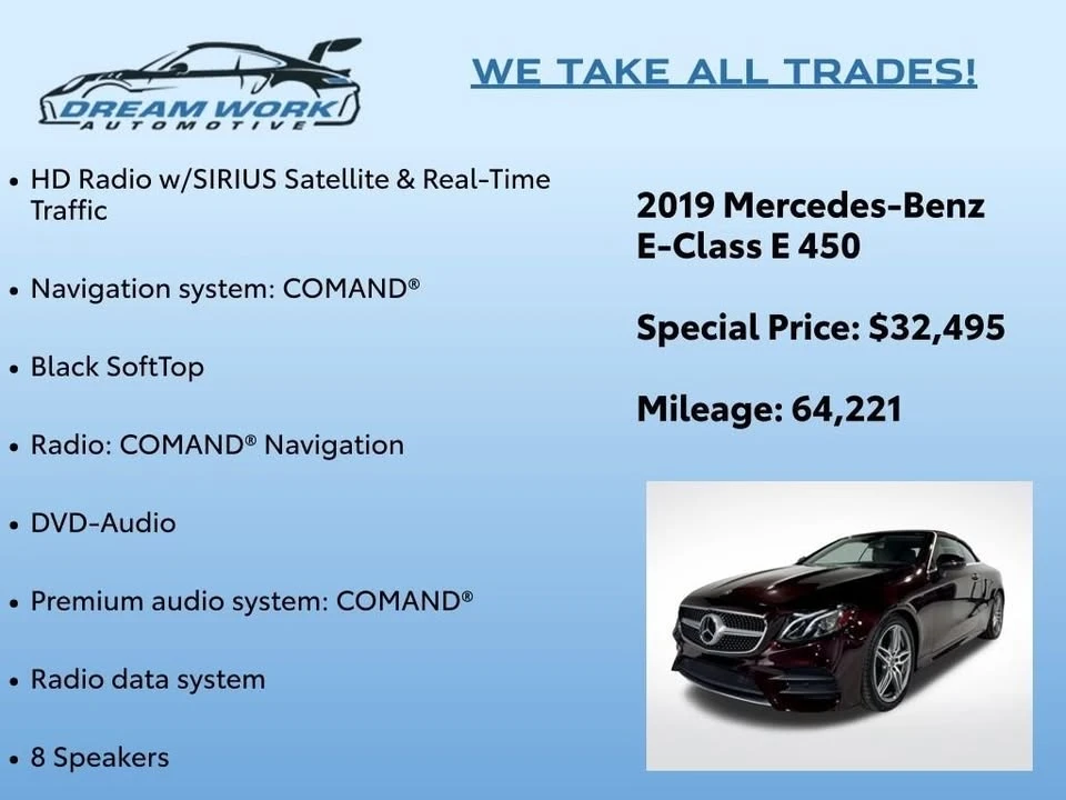 2019 Mercedes-Benz W213 E-Class - Image 2 of 20