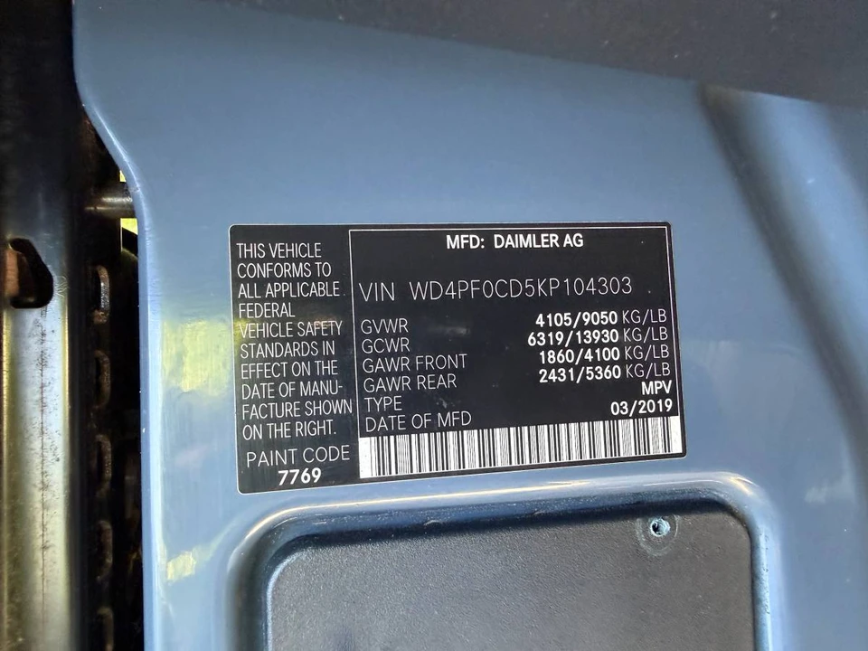 2019 Mercedes-Benz VS30 Sprinter - Image 18 of 24