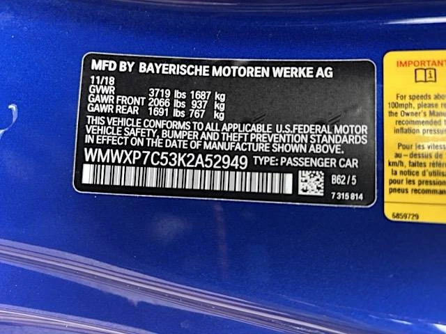 2019 Mini Mini Cooper S 3rd Gen - Image 19 of 20
