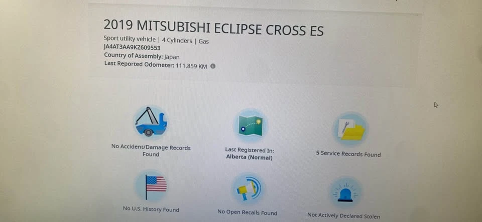 2019 Mitsubishi Eclipse Cross - Image 11 of 11