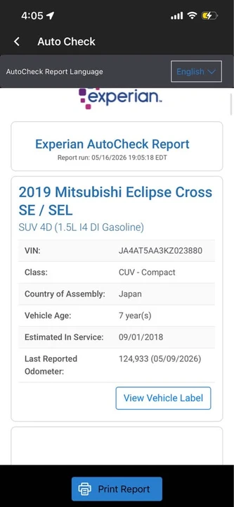 2019 Mitsubishi Eclipse Cross - Image 15 of 18