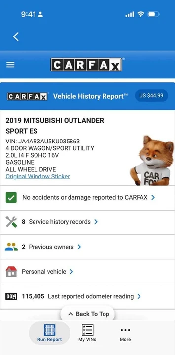 2019 Mitsubishi Outlander - Image 19 of 19