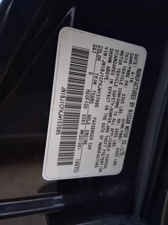 2019 Nissan Rogue - Image 7 of 7