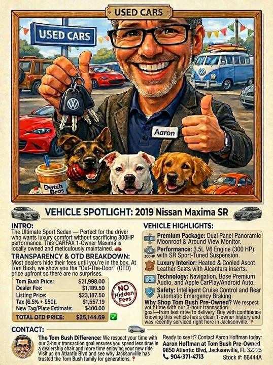 2019 Nissan Maxima 8th Gen - Image 11 of 11