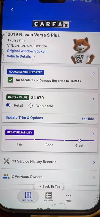 2019 Nissan Versa - Image 10 of 10
