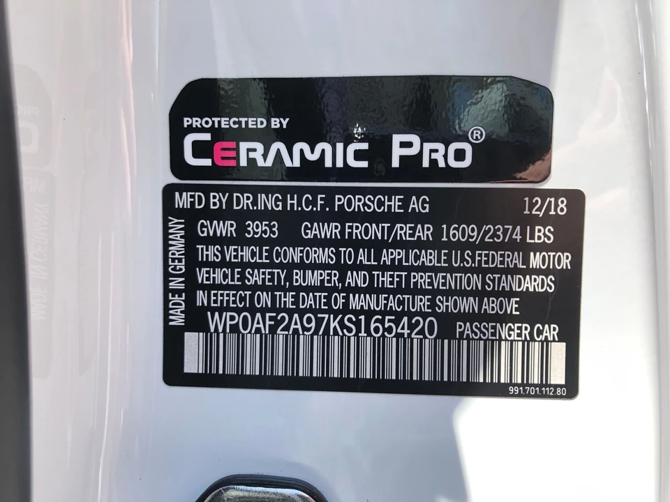 2019 Porsche 991 GT3 RS - Image 22 of 23