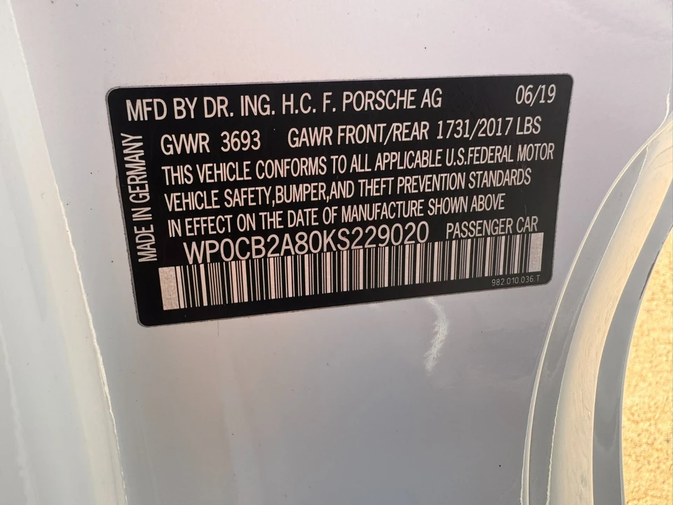 2019 Porsche - Image 19 of 31