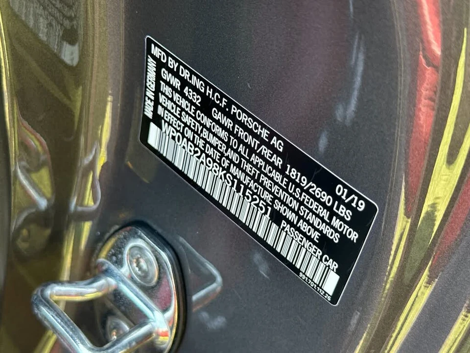 2019 Porsche 991 Carrera 4S - Image 30 of 30