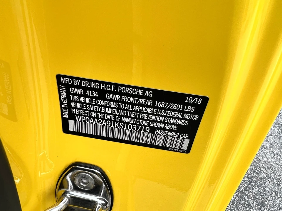 2019 Porsche 991 Carrera T - Image 23 of 31