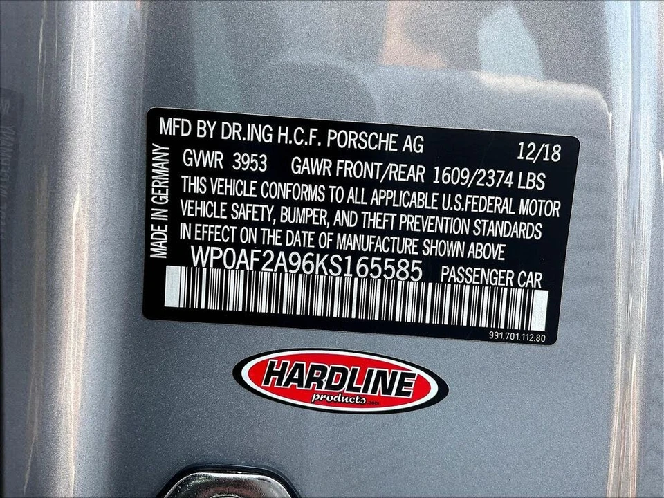 2019 Porsche 991 GT3 RS - Image 18 of 31