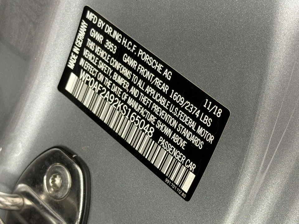 2019 Porsche 991 GT3 RS - Image 21 of 28